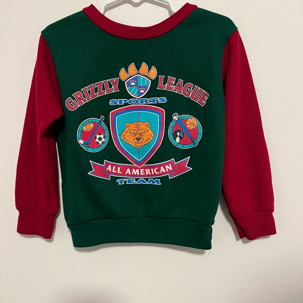 Vintage - Grizzly kids Sports Sweatshirt